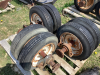 Four pallets of conveyor wheels - 2