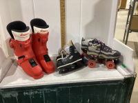 ROLLER SKATES, SKI BOOTS, , SKATES