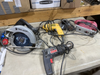 Box of electrical tools