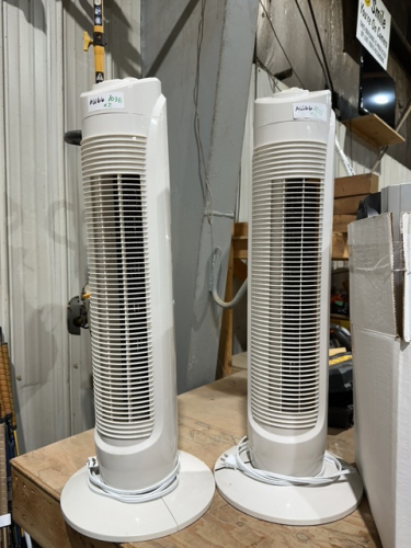 (2) Tower Fans