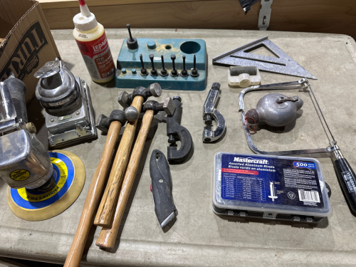 Assorted tools