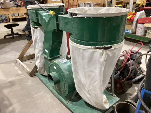 SHEN KUNG DUST COLLECTOR W/HOSES