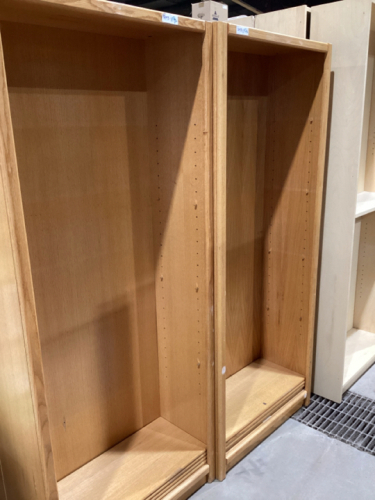 THREE SHELF UNITS. 30” X 72” X13”DEEP