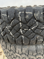 Two and two truck tires