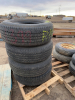 Set of four tires