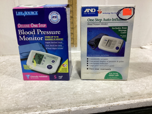 2 BLOOD PRESSURE MONITOR MACHINES