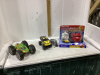 FISHER PRICE TOY + TYCO REMOTE TRUCK + FUN CAR