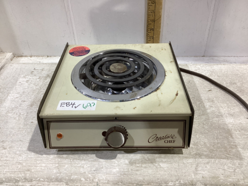 SINGLE BURNER ELECTRIC HOT PLATE