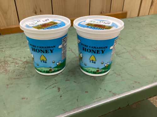 2- 1 KG CONTAINERS OF PHILPOTT HONEY