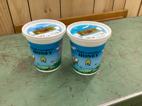 2- 1 KG CONTAINERS OF PHILPOTT HONEY