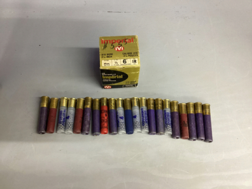 MIXED 410 SHELLS. 21-. LIVE ROUNDS.