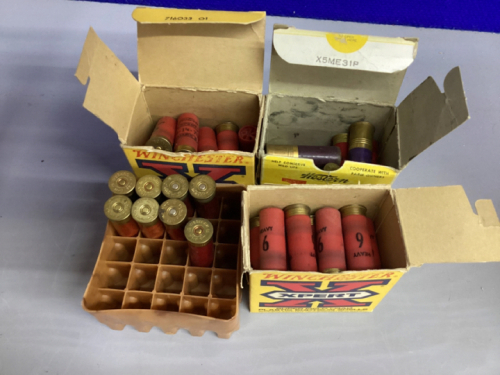 MIXED SHOTGUN SHELLS. PARTIAL BOXES