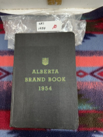 Alberta brand book 1954