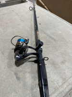 Fishing rod, and reel