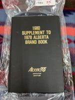 1980 supplement to 1978 Alberta, brand book