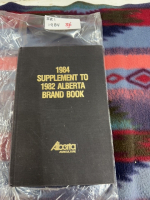 1984 supplement to 1982 Alberta, brand book