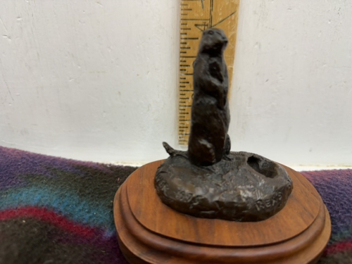 “Rex’s. Gopher” bronze