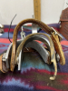 Aluminum spurs with leather straps - 2