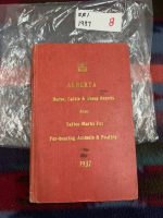Alberta brand book 1937