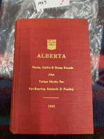 Alberta brand book 1947