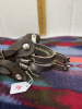 Set of steel working spurs