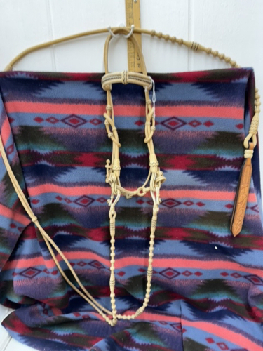Hand, braided tight, weave, headstall, and reins