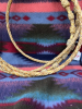 Hand, braided rawhide reins - 4