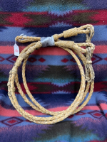 Hand, braided, rawhide, roping, rein