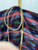 Authentic, 8&rsquo; braided leather bull whip