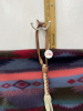 Braided leather riding quirt - 2