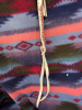Braided leather riding quirt - 3