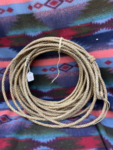 60 foot braided rawhide lasso