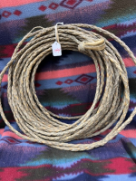 65 foot braided rawhide lasso