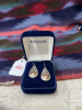 Montana silver teardrop earrings