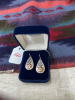 Montana silver teardrop earrings - 2