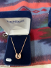 Montana silver dancing CZ horseshoe pendant - 2