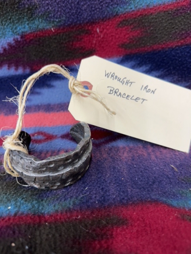 Wrought iron bracelet