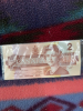 1986 Canadian two dollar bill