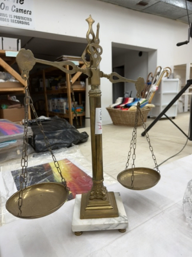 Brass scale