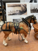 Draft horse figurine with harness - 4