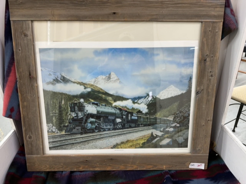 " The Empire Builder " print 133/1000