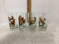 WESTERN THEME DRINKING GLASSES