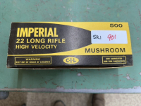 500 live rounds imperial 22 long rifle