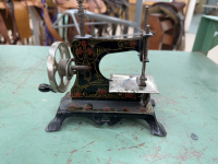 Antique, DRGM, miniature, sewing machine