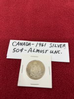 Canada, 1961 Silver 50 Cent piece