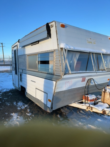 1972 Travel Air bumper pull trailer