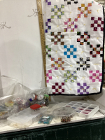 CRAFT BEADS & ACCESORIES & SMALL QUILT