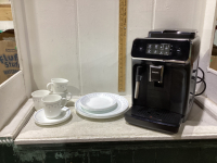 CORELLE DISHES & PHILIPS COFFEE MAKER