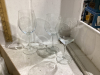 (7) LARGE WINE GLASSES & JARS - 2