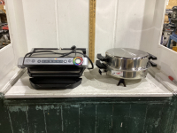 ELECTRIC FRYPAN & TFAL GRIDDLE